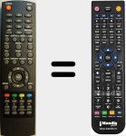 Telecomando sostituto di DMB111HD