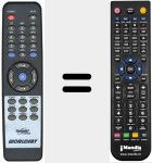 Telecomando sostituto di REMCON1143