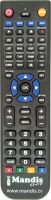 Telecomando equivalente Akai DV-PX8650HUF