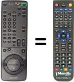Telecomando equivalente Sony SLV-E 710 VP