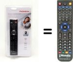 Telecomando equivalente Thomson 21SCN380