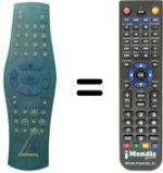 Telecomando equivalente Grandin 4T97