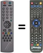 Telecomando equivalente Techwood TK2907RF