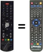 Telecomando equivalente Techwood L32825HDT