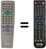 Telecomando equivalente Sharp DV 660 S