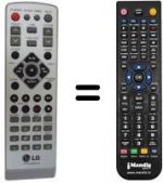 Telecomando equivalente LG 6710CMAT01A