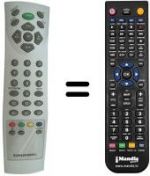 Telecomando equivalente Grundig LCD 51-7410TOP