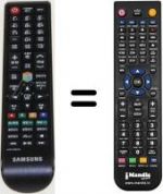 Telecomando equivalente Samsung PS42P2SX/XEC