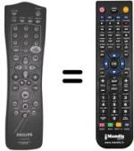 Telecomando equivalente Philips VR600