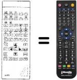 Telecomando equivalente TP 661