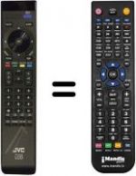 Telecomando equivalente JVC LT-37HB1SU / AX