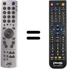 Telecomando equivalente JVC LT-19DK8WJ