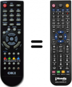Telecomando equivalente Oki B32D-LED1