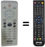 Telecomando equivalente Philips DVP3120