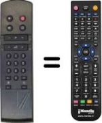 Telecomando equivalente Philips RC6802