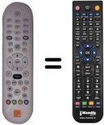 Telecomando equivalente Samsung SHD-85