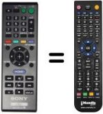 Telecomando equivalente Sony BDP-S580