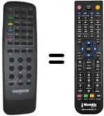 Telecomando equivalente Telefunken 7331