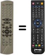 Telecomando equivalente Seg DVD720