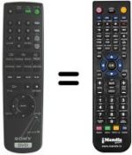 Telecomando equivalente Sony DVP-NC600