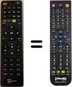 Telecomando equivalente TS6815