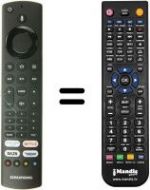 Telecomando equivalente HVS57088