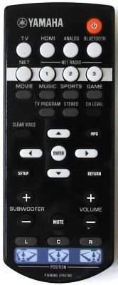 Telecomando originale YAMAHA FSR86 (ZP807800)