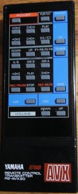 Telecomando originale YAMAHA RS-AVX20