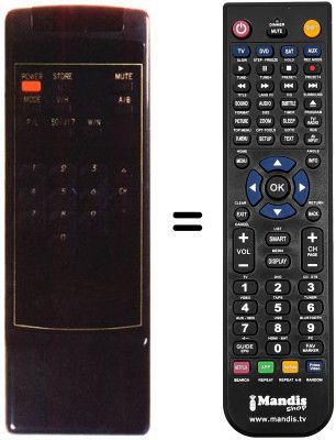 Telecomando equivalente CSR 10