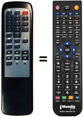 Telecomando equivalente CSR 15