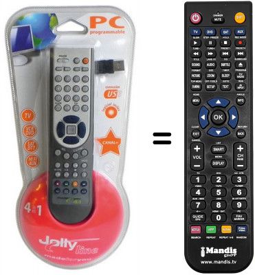 Telecomando equivalente Trans Continents TR21900D