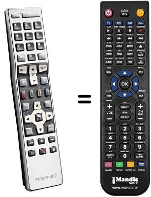 Telecomando equivalente Kathrein UFS822SW