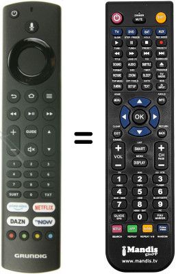 Telecomando equivalente HVS57088