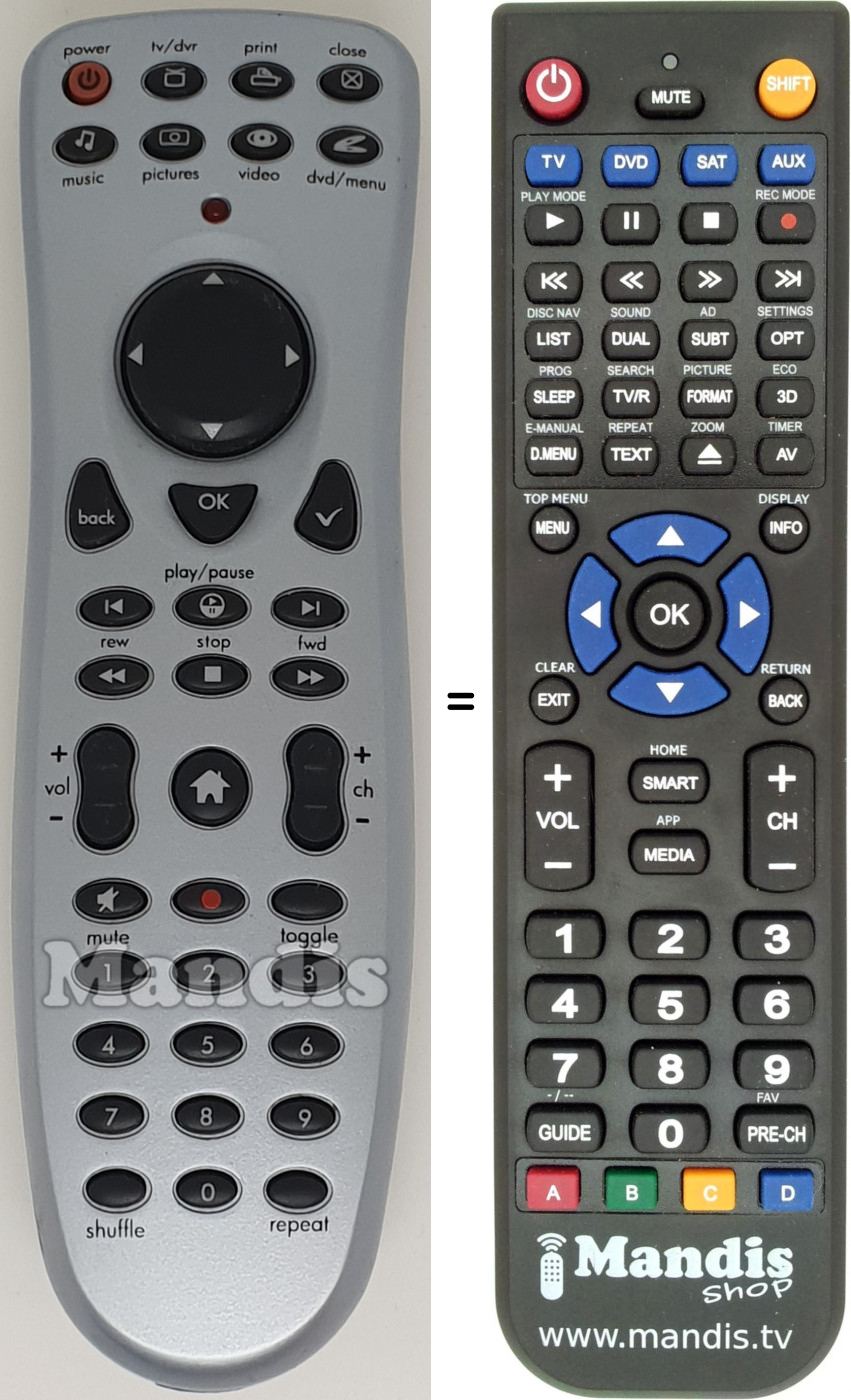 Telecomando equivalente REMCON1561
