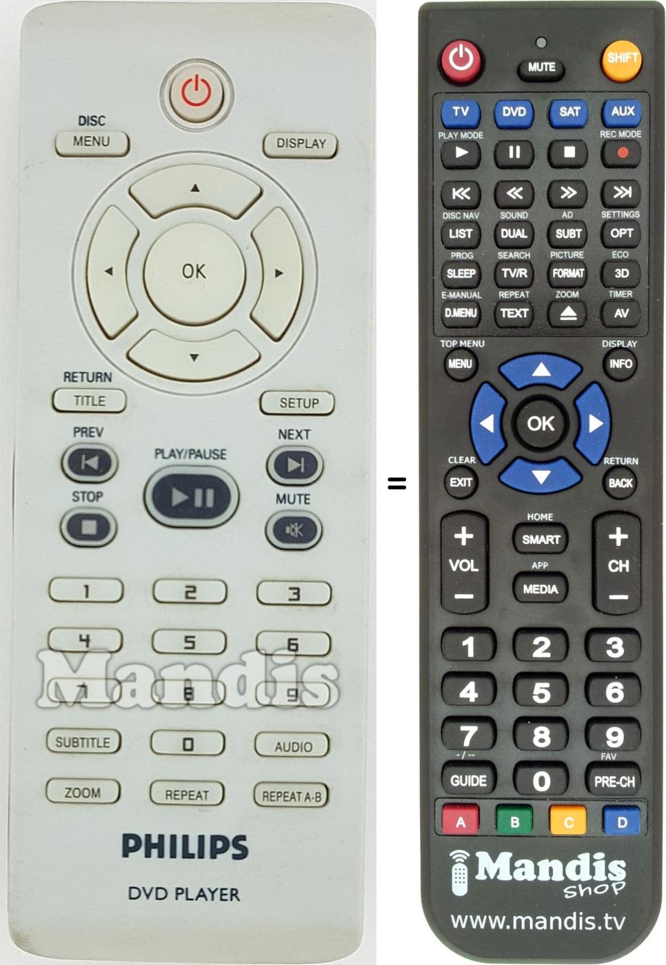 Telecomando equivalente 314107936321