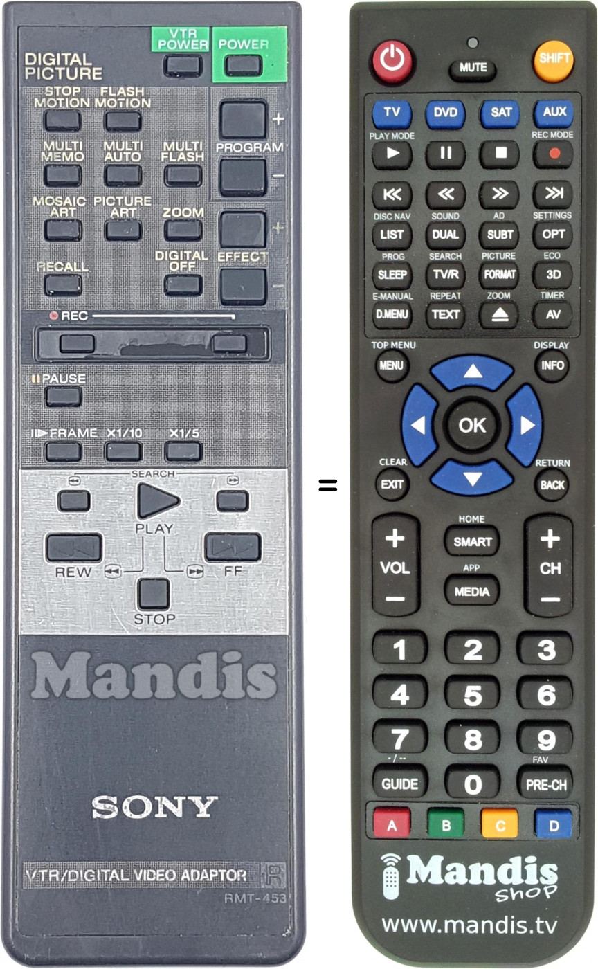 Telecomando equivalente RMT-453