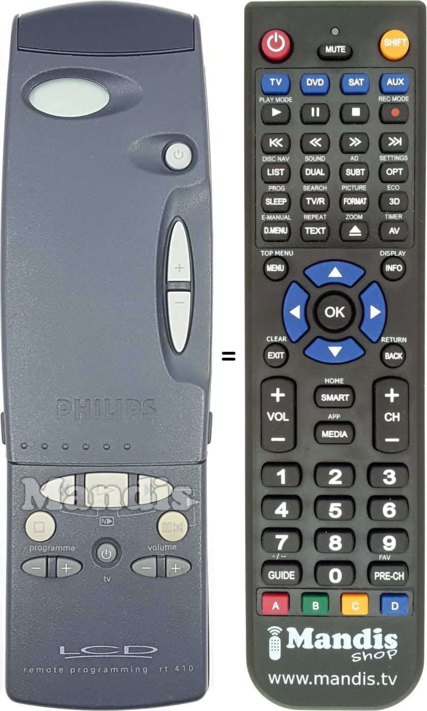 Telecomando equivalente RT410