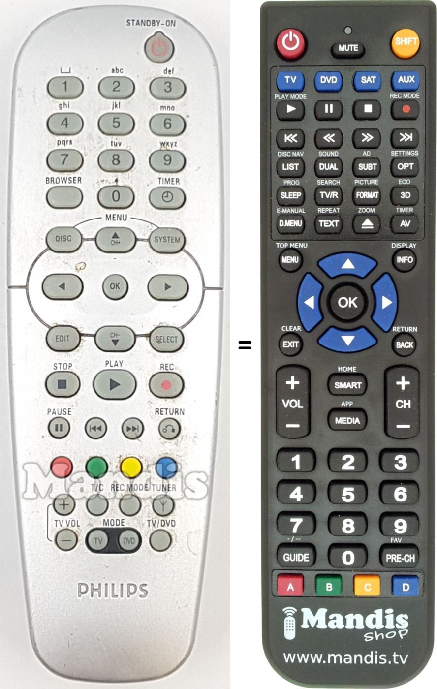 Telecomando equivalente 31324872121