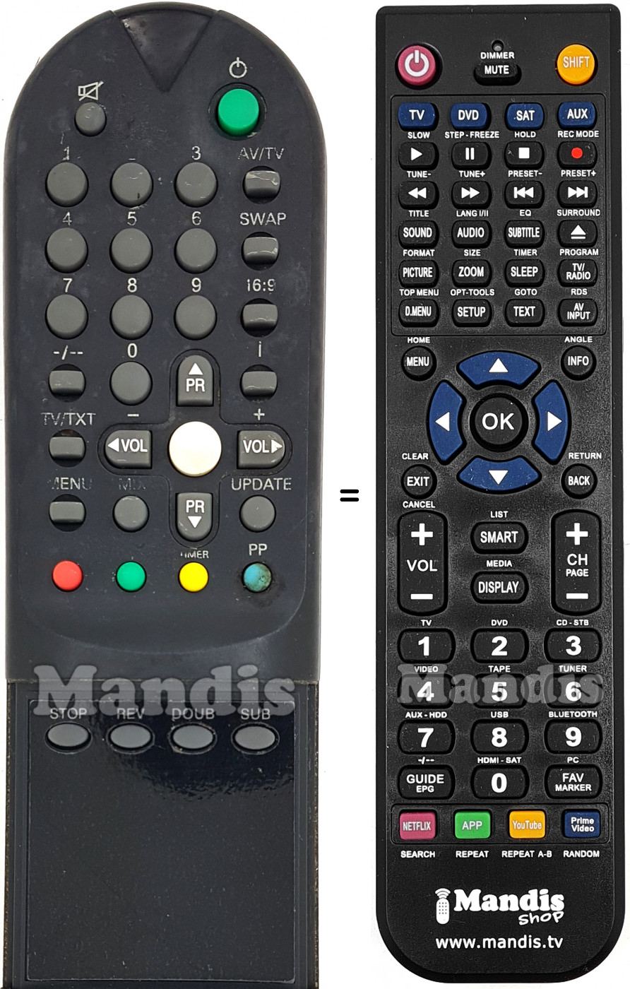 Telecomando equivalente LG REMCON400