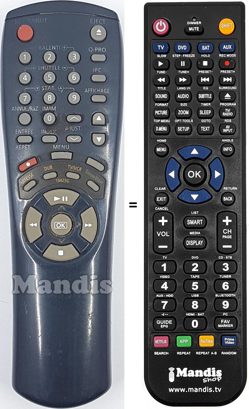Telecomando equivalente 10425G