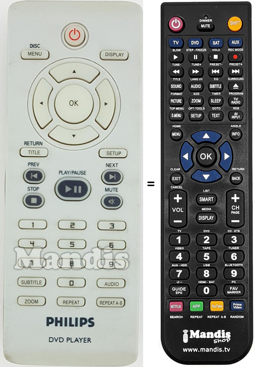 Telecomando equivalente 314107936321