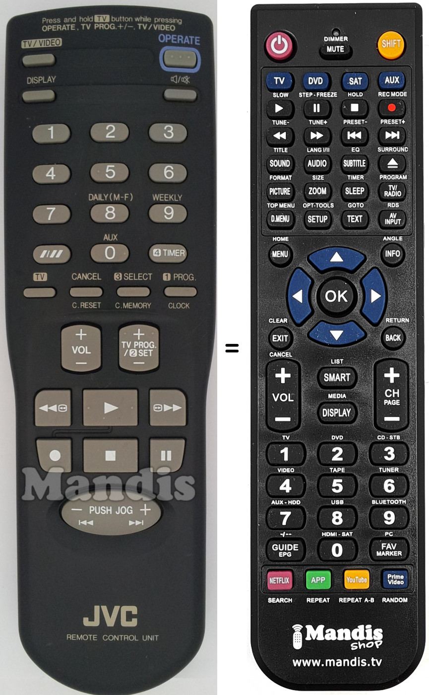 Telecomando equivalente REMCON1448