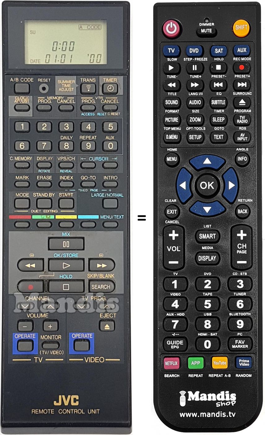 Telecomando equivalente PQ10884