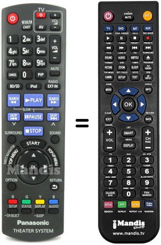 Telecomando equivalente N2QAKB000073