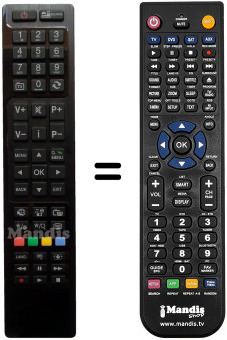 Telecomando equivalente RC4847