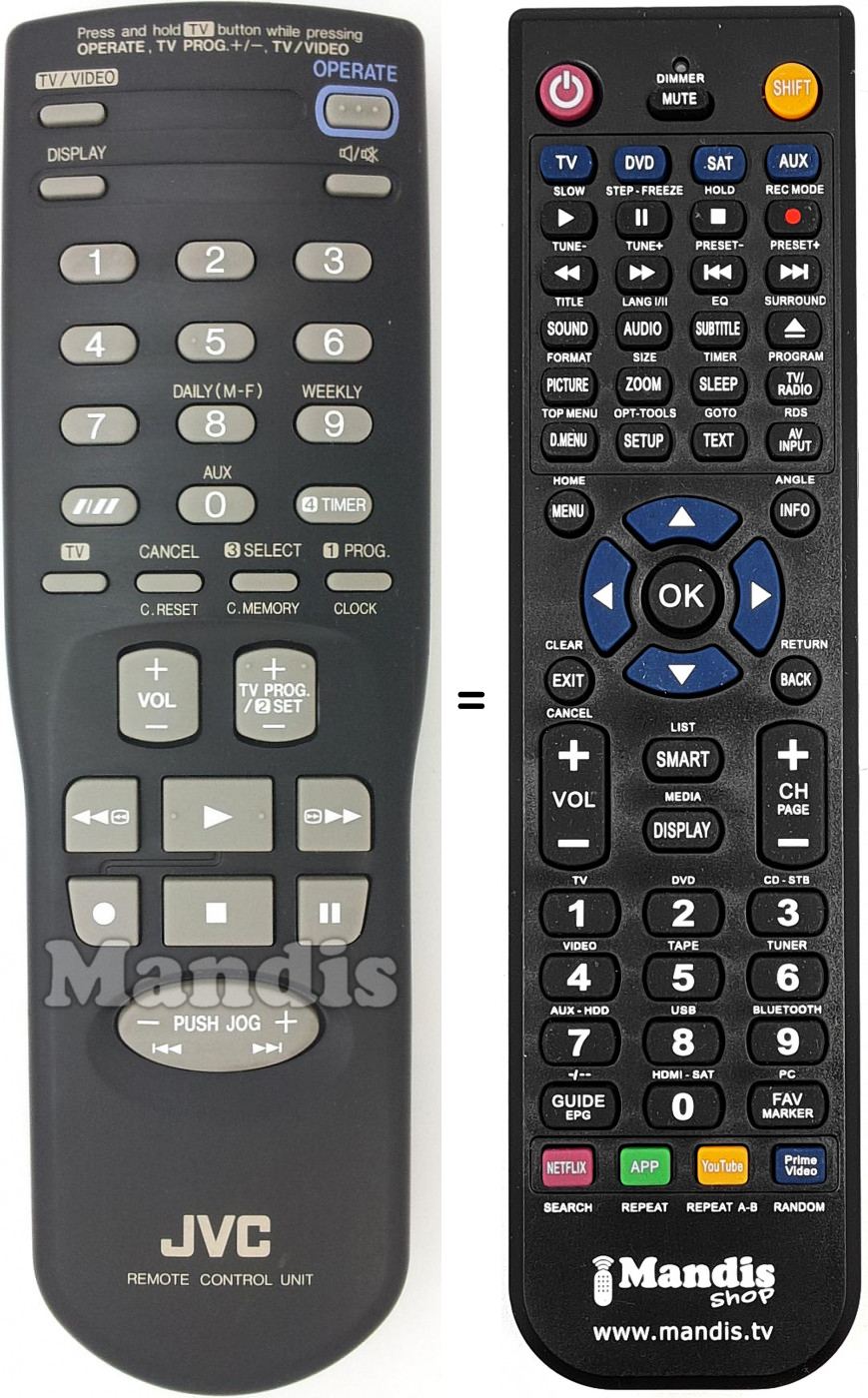 Telecomando equivalente REMCON1552