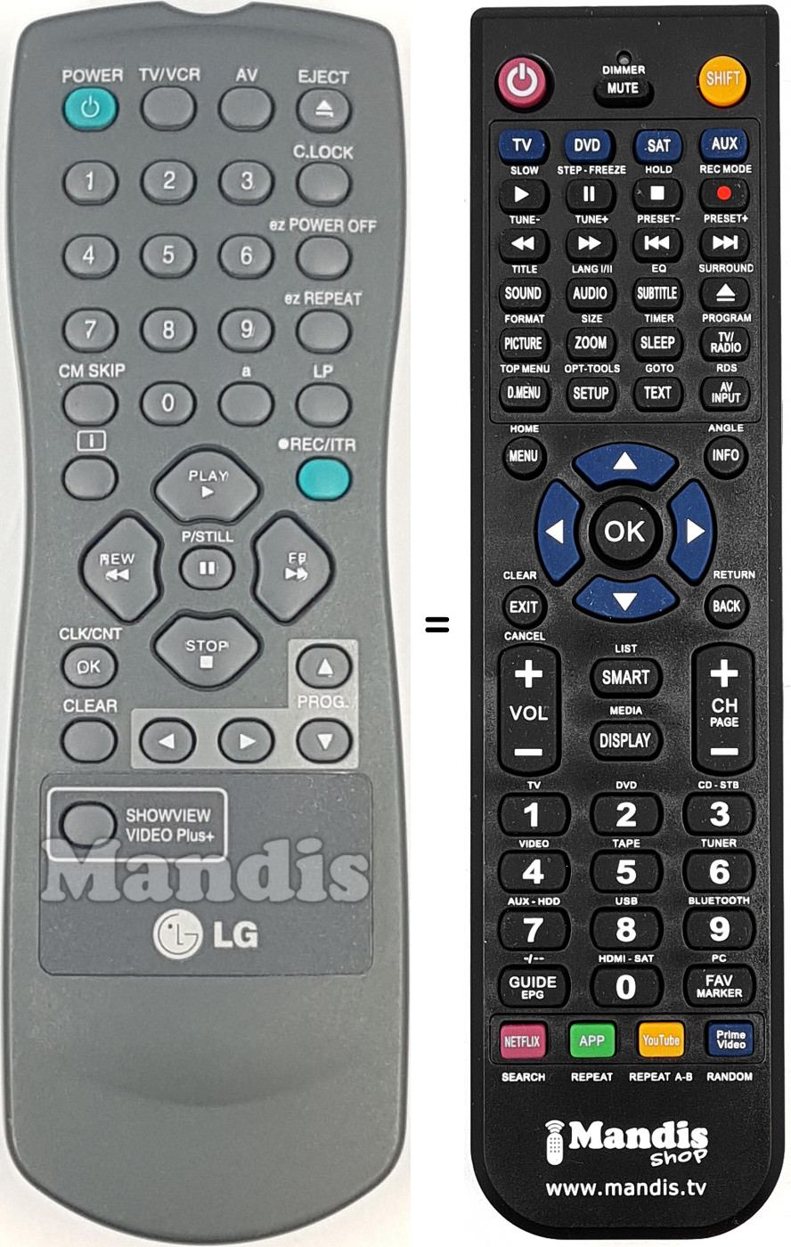 Telecomando equivalente REMCON2085