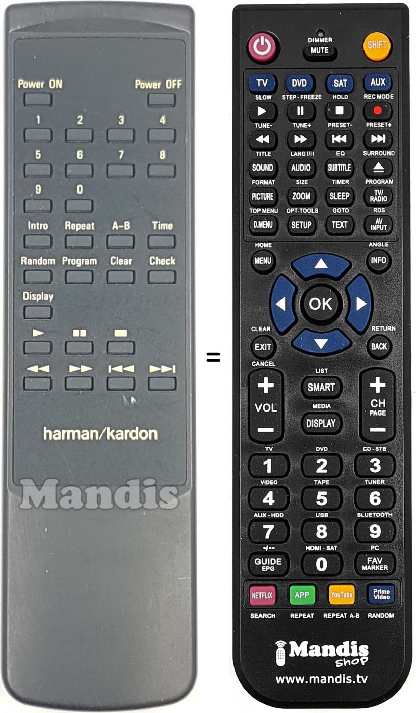 Telecomando equivalente REMCON2088