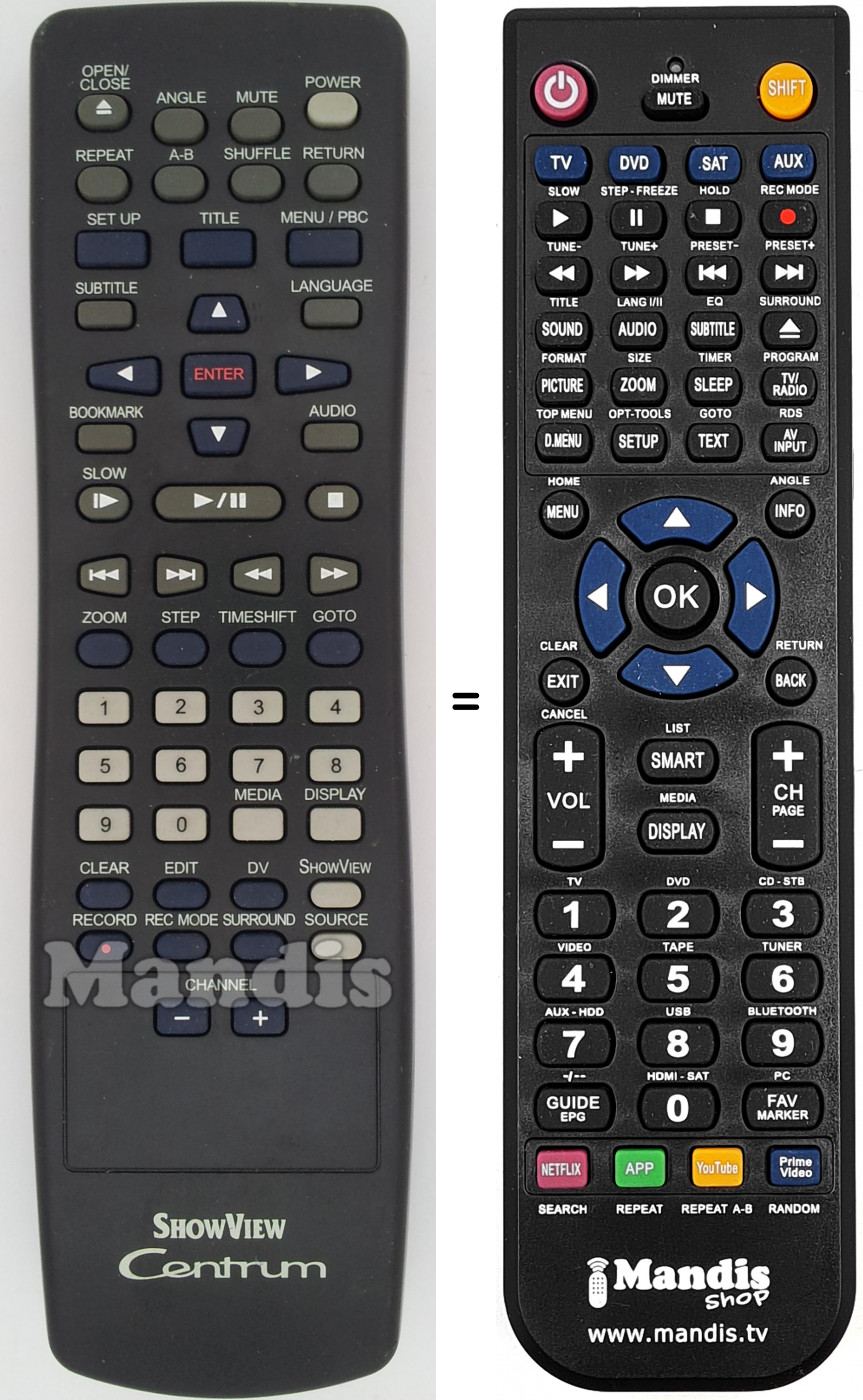 Telecomando equivalente XAMBA500