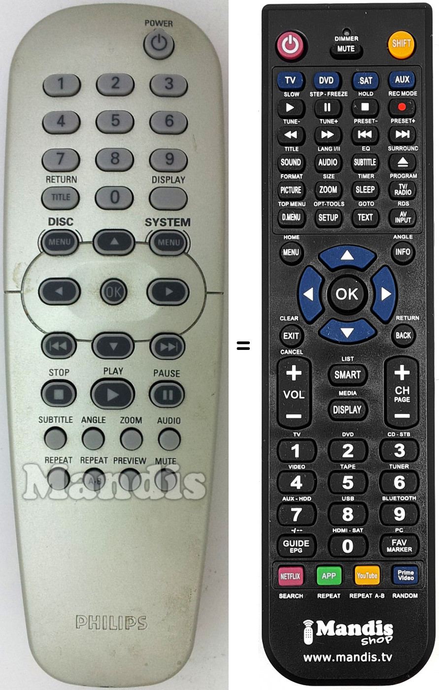 Telecomando equivalente 313923803801